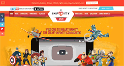 Desktop Screenshot of iheartinfinity.com