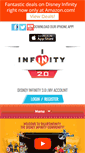 Mobile Screenshot of iheartinfinity.com